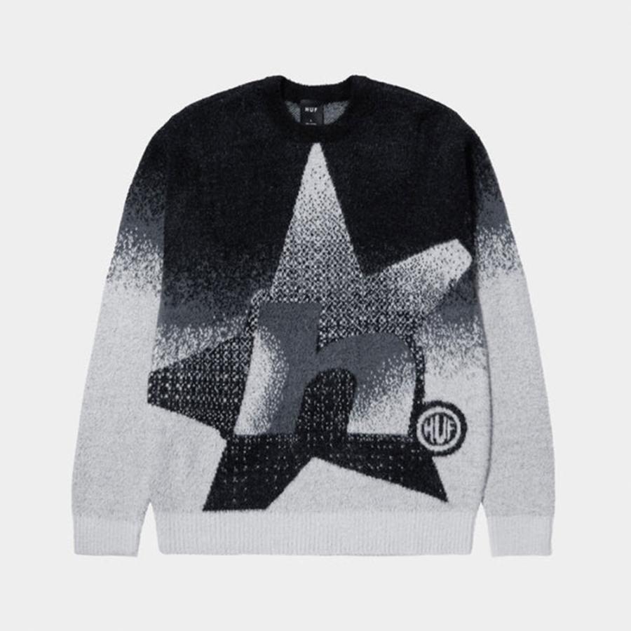HUF ハフ HORIZON SHAGGY CREWNECK KN00521HO24 クルーネックス 