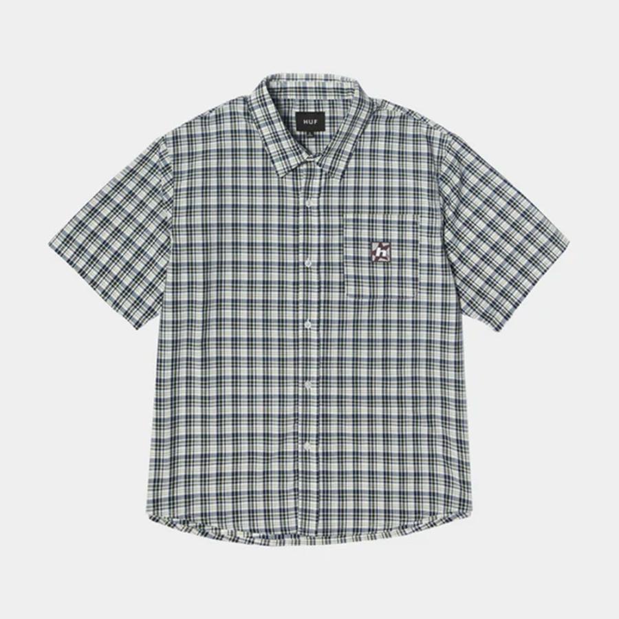 HUF ハフ H STAR PLAID SHIRT BU00216FA24 シャツ 半袖 チェック柄 