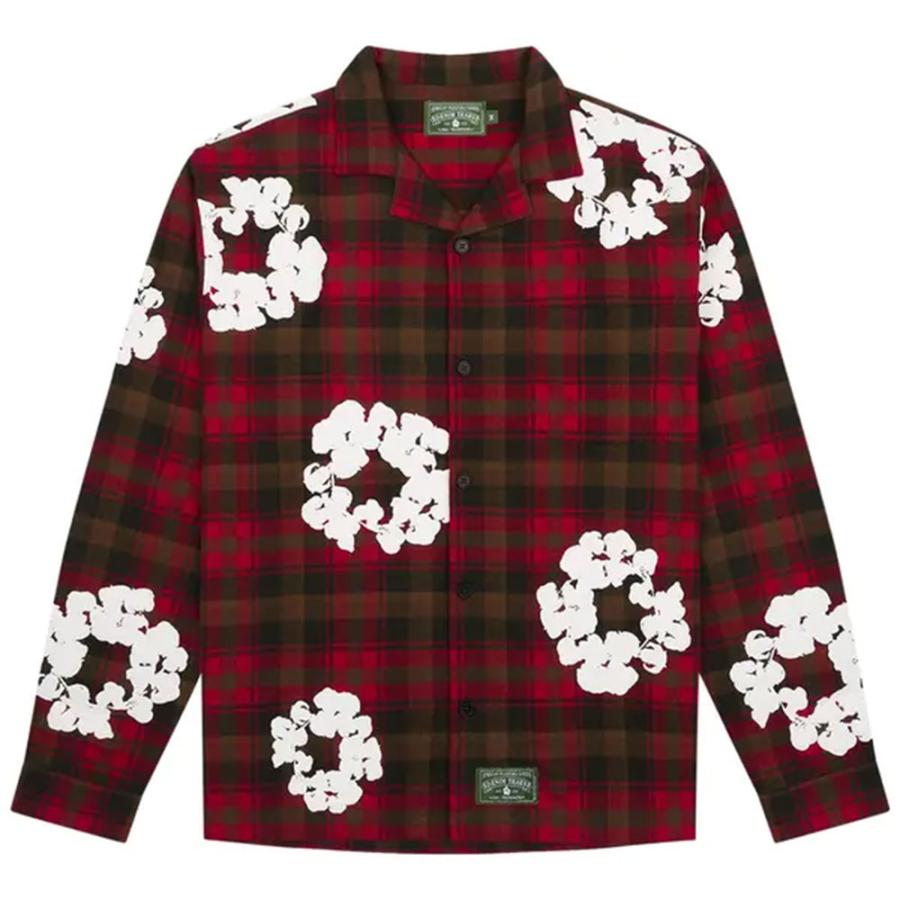 Denim Tears デニムティアーズ COTTON WREATH L/S SHIRTS 25DT-021SH