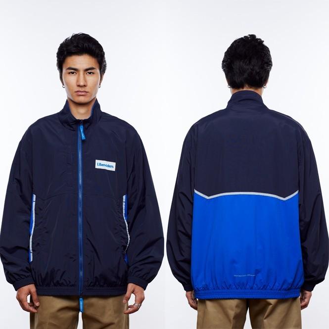 LIBERAIDERS ネイビー ジャンパー Liberaiders リベレイダース ジップアップ アウター LIBERAIDERS TRACK
