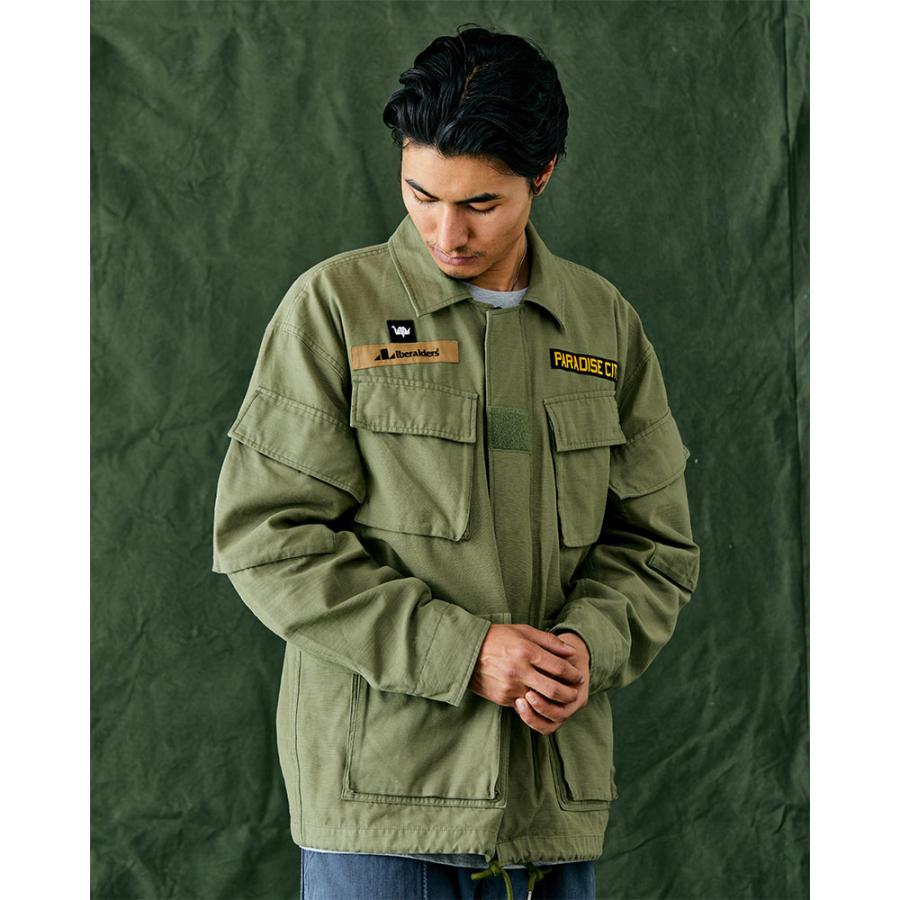 Liberaiders リベレイダース GARMENTDYED TACTICAL JACKET 76012 