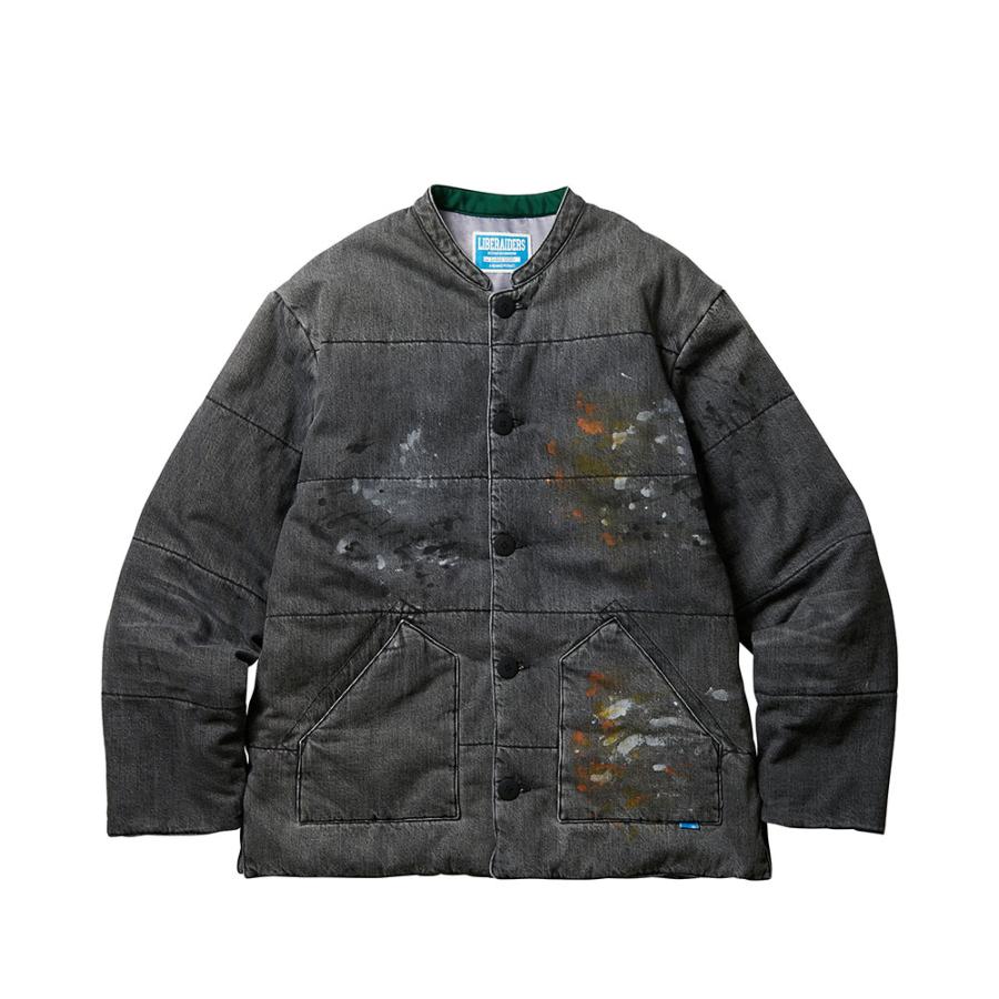 Liberaiders リベレイダース LR DENIM PUFFER JACKET 76006 Liberaiders リベレイダース LR DENIM PUFFER JACKET 76006