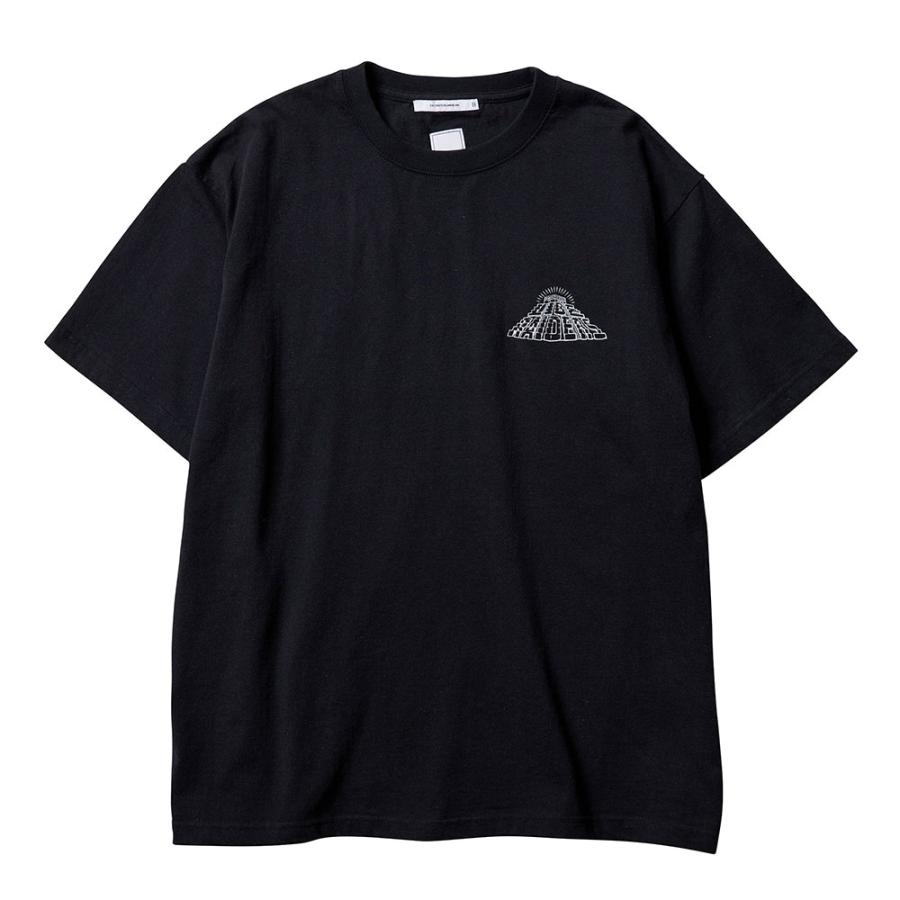 Liberaiders リベレイダース PYRAMID LOGO TEE 756042303 Tシャツ 半袖 フロストウォッシュ加工 ヴィンテージライク ピラミッド｜battleline-web｜11