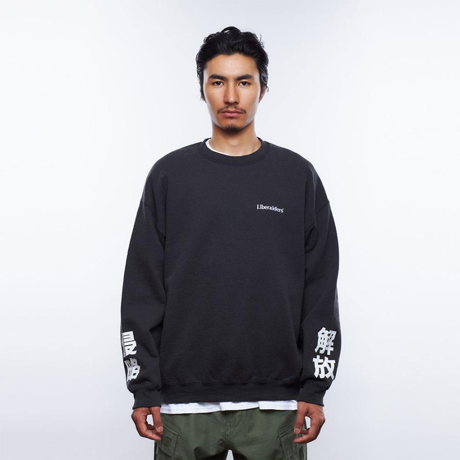 Liberaiders（リベレイダース） PROPAGANDA CREWNECK 753182303 