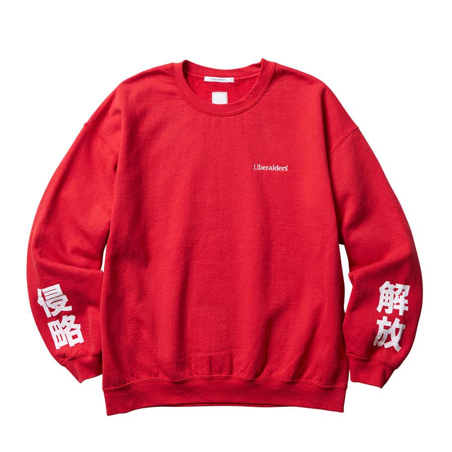 Liberaiders（リベレイダース） PROPAGANDA CREWNECK 753182303 