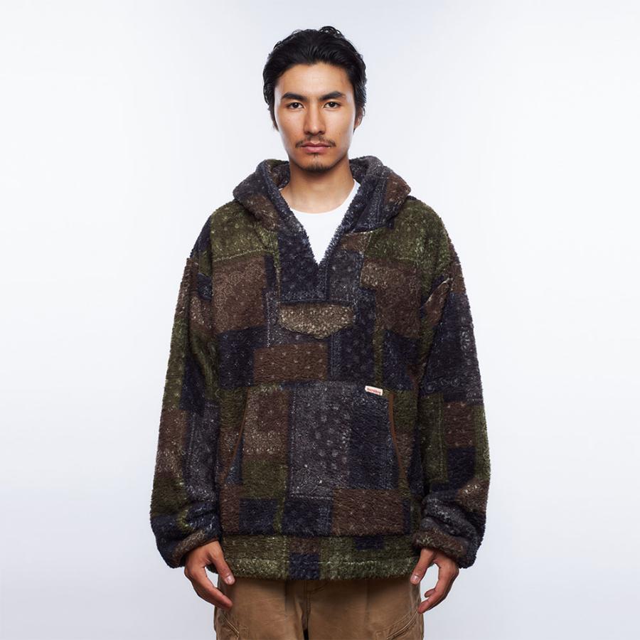 Liberaiders リベレイダース BANDANA PILE FLEECE HOODIE 750162303 