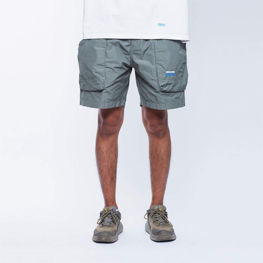 Liberaiders リベレイダース GRID CLOTH UTILITY SHORTS 708012401 ショーツ ハーフパンツ 短パン グリッド線 ロゴ｜battleline-web｜07