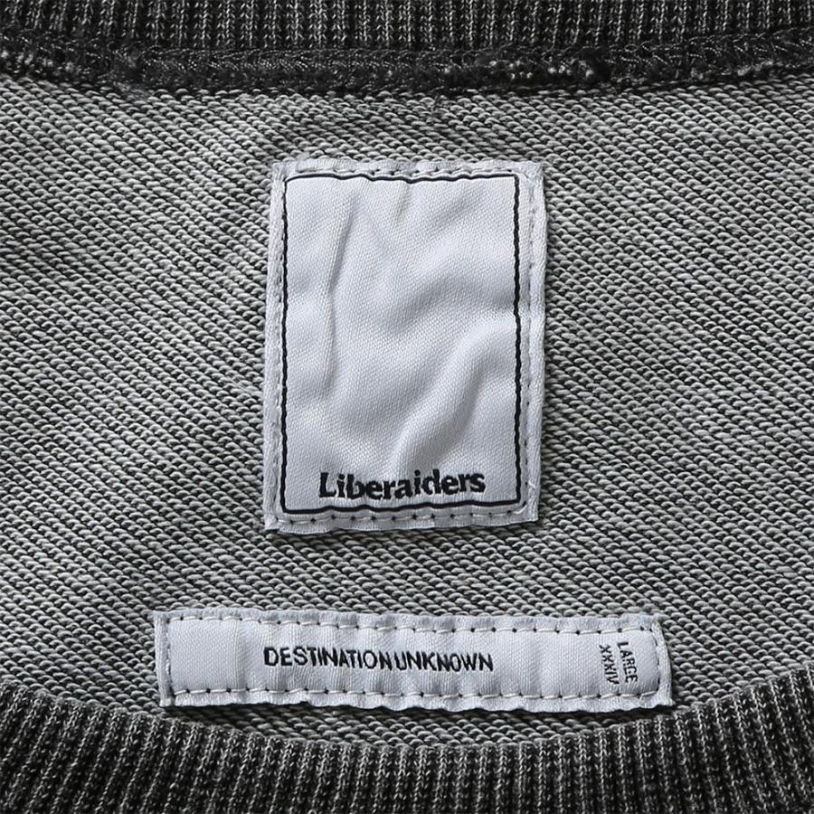 Liberaiders リベレイダース INDIGO DYED CREWNECK 703072401 