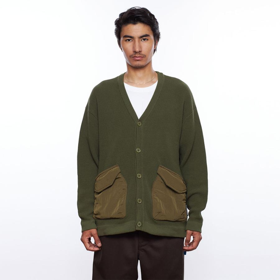 Liberaiders（リベレイダース） MILITARY KNIT CARDIGAN 784022403 