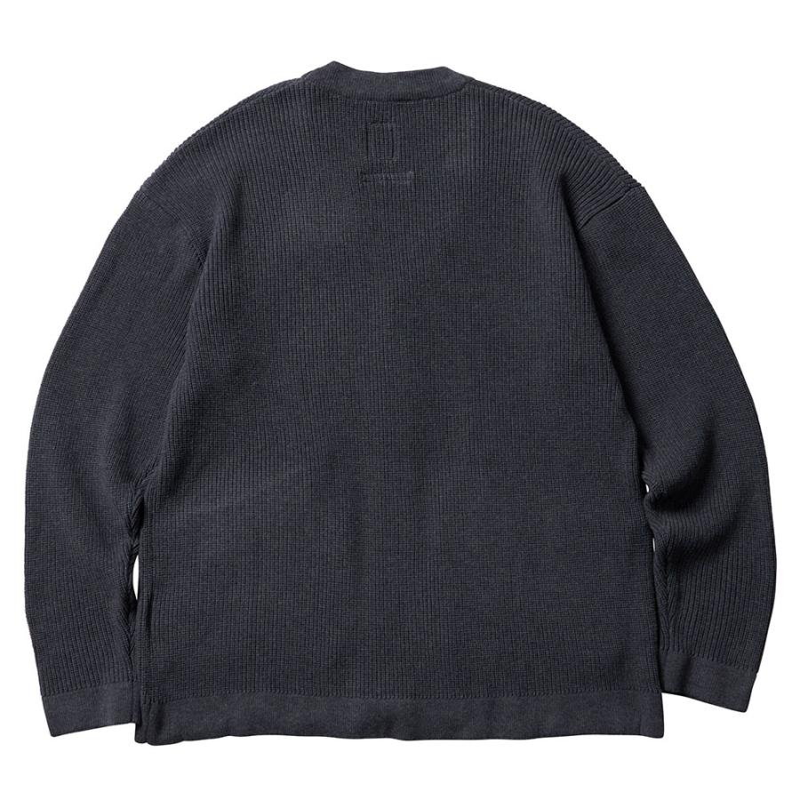 （美品）Liberaiders リベレイダース　カーディガン　黒 Liberaiders（リベレイダース） MILITARY KNIT CARDIGAN 784022403