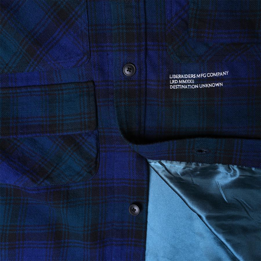 Liberaiders（リベレイダース） MULTI POCKETS PLAID SHIRT 781012403