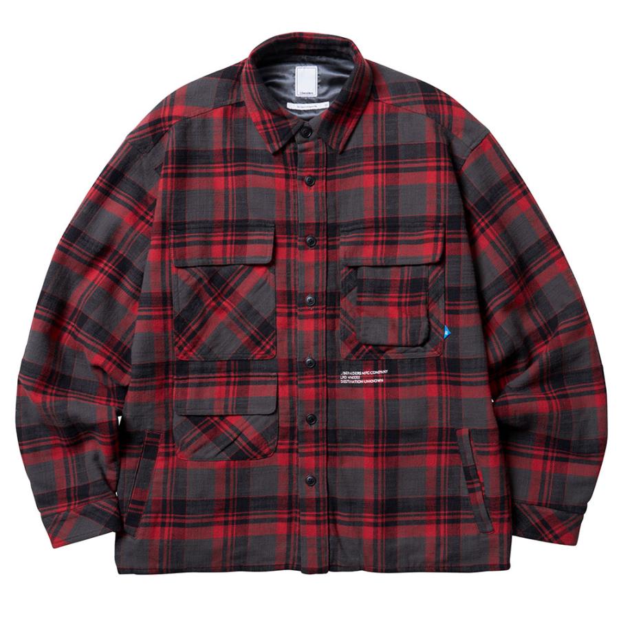 Liberaiders（リベレイダース） MULTI POCKETS PLAID SHIRT 781012403