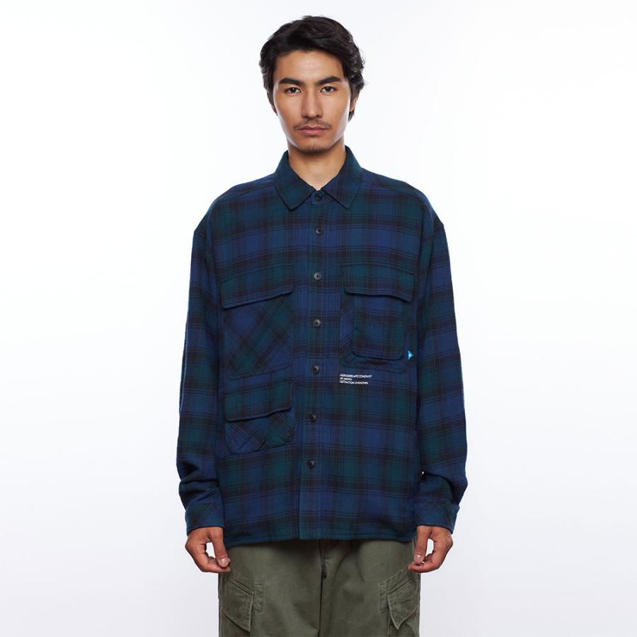 Liberaiders（リベレイダース） MULTI POCKETS PLAID SHIRT 781012403