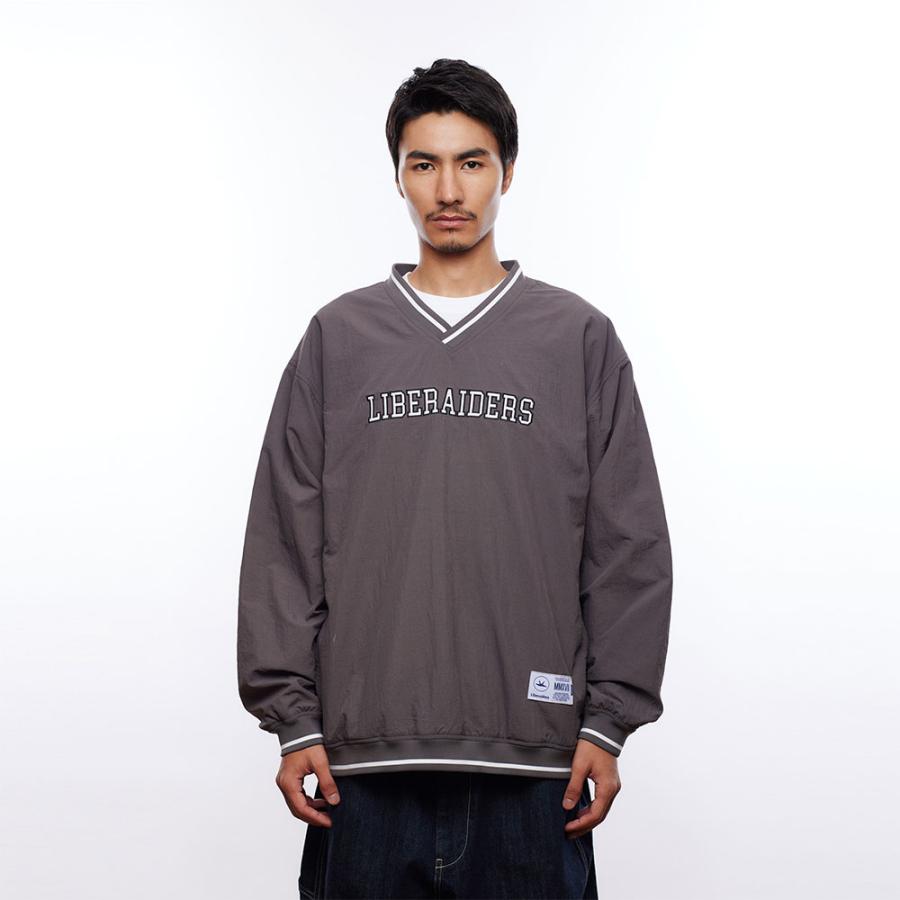 Liberaiders（リベレイダース） LR NYLON PULLOVER 710112501 Vネック