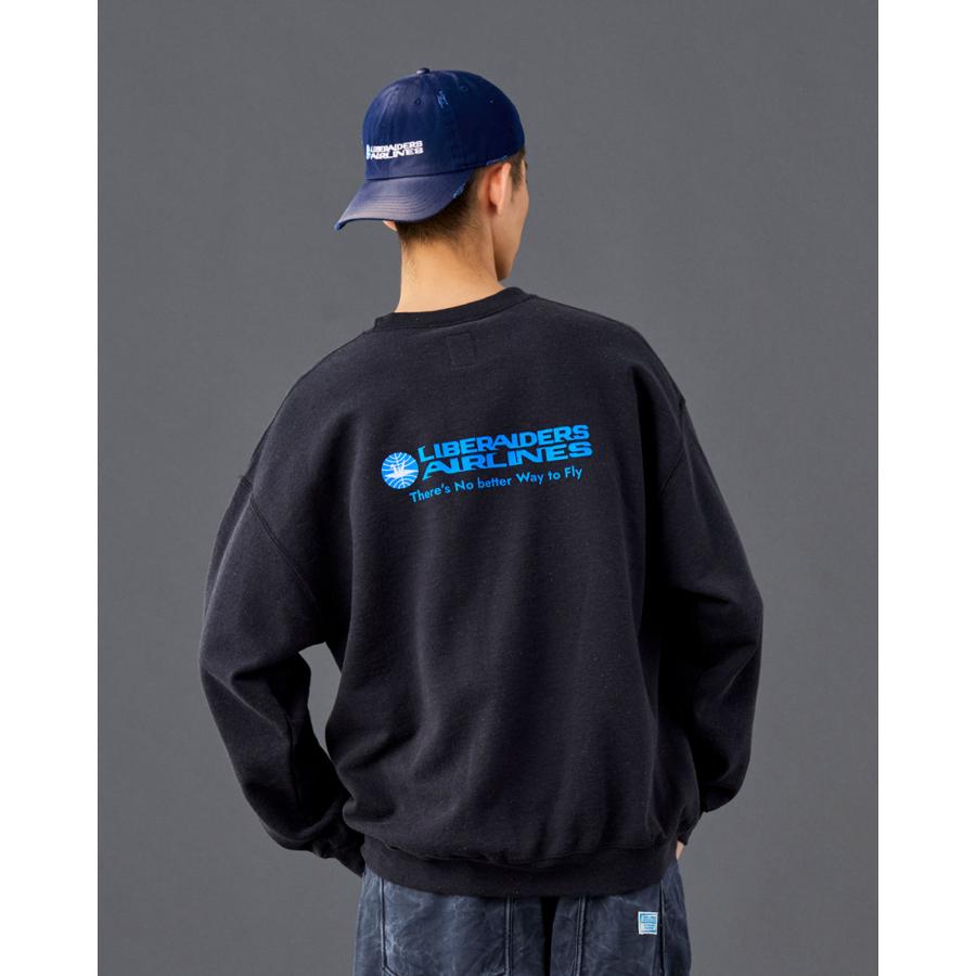 Liberaiders（リベレイダース） AIRLINE CREWNECK 733082601