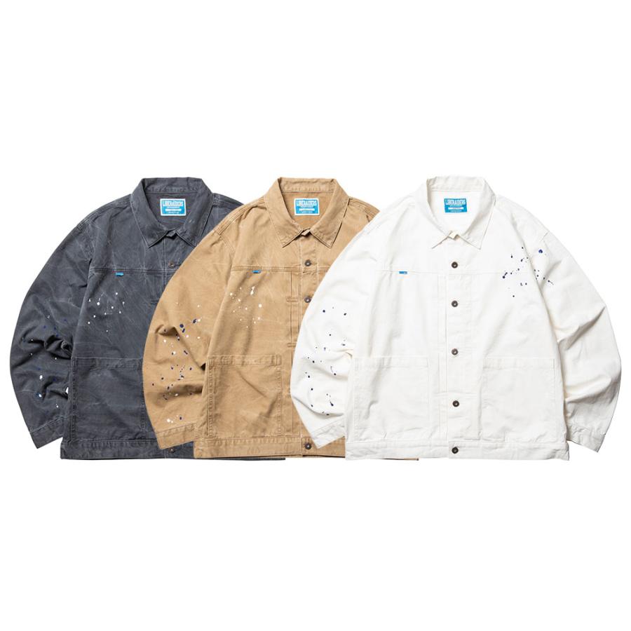 Liberaiders（リベレイダース） GARMENT DYED TRUCKER JACKET 