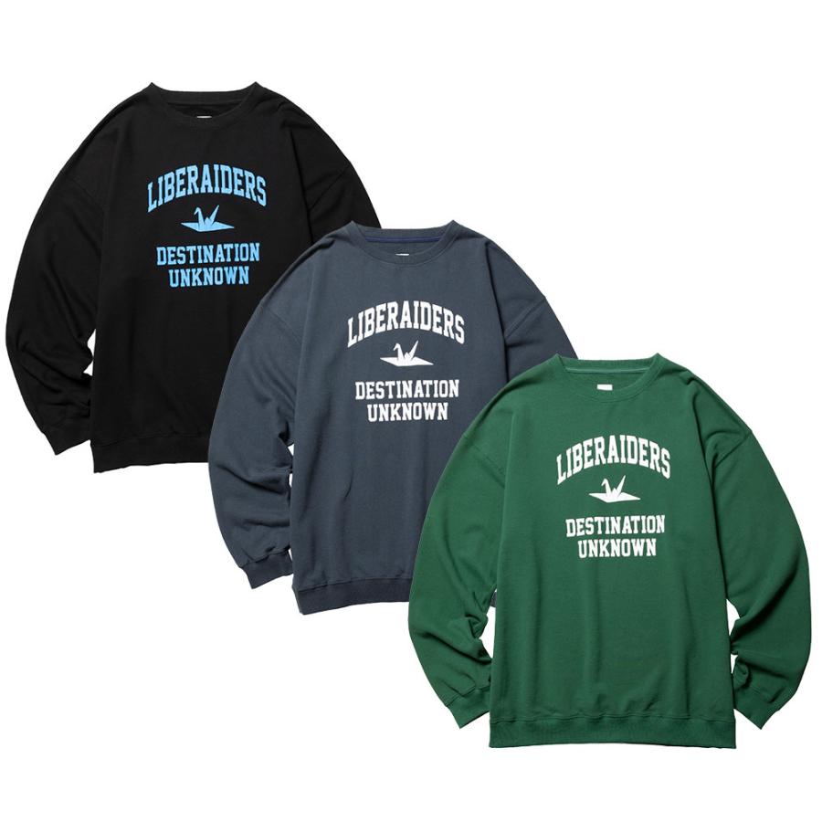 Liberaiders（リベレイダース） FRENCH TERRY CREWNECK 733062601 
