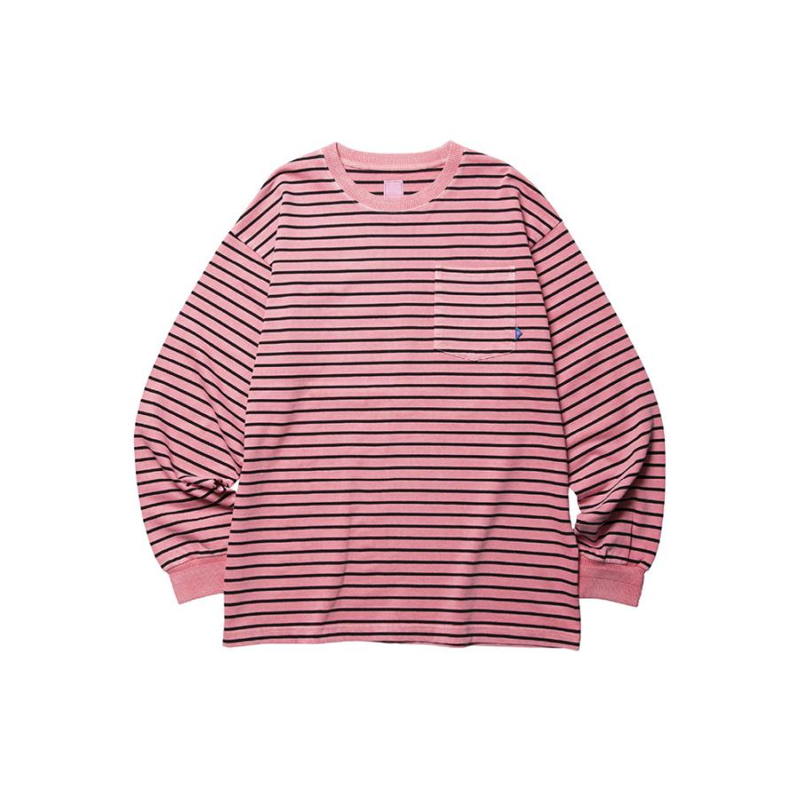 Liberaiders（リベレイダース） PIGMENT DYED STRIPED L/S SHIRT