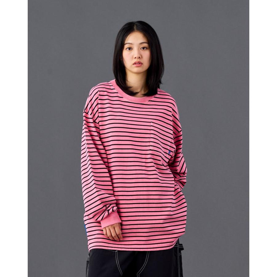 Liberaiders（リベレイダース） PIGMENT DYED STRIPED L/S SHIRT