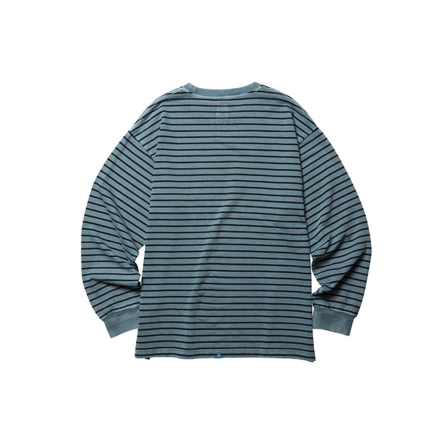 Liberaiders（リベレイダース） PIGMENT DYED STRIPED L/S SHIRT