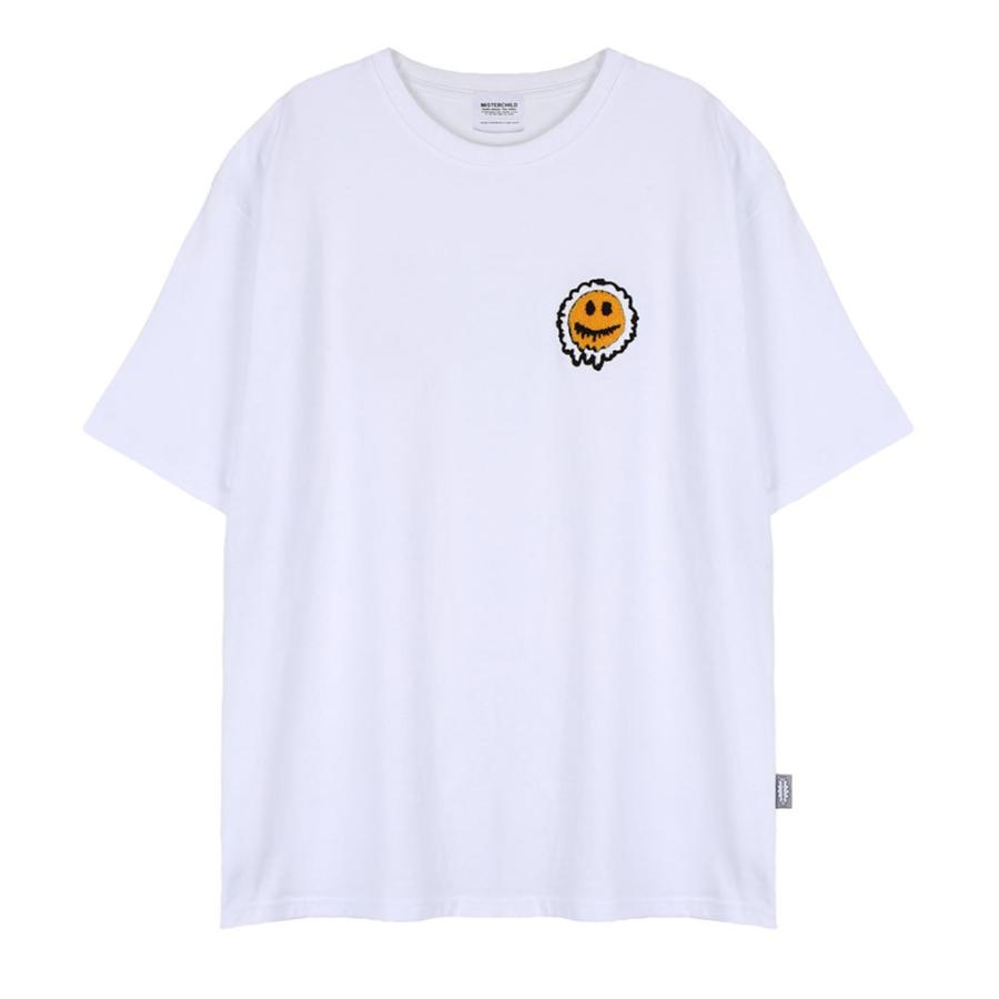 MISTERCHILD ミスターチャイルド TSHIRT スマイル ロゴ Tシャツ SMILE LOGO TSHIRTS MC21HST001 おしゃれ かっこいい モテる STREET ストリート系 メンズ｜battleline-web｜04