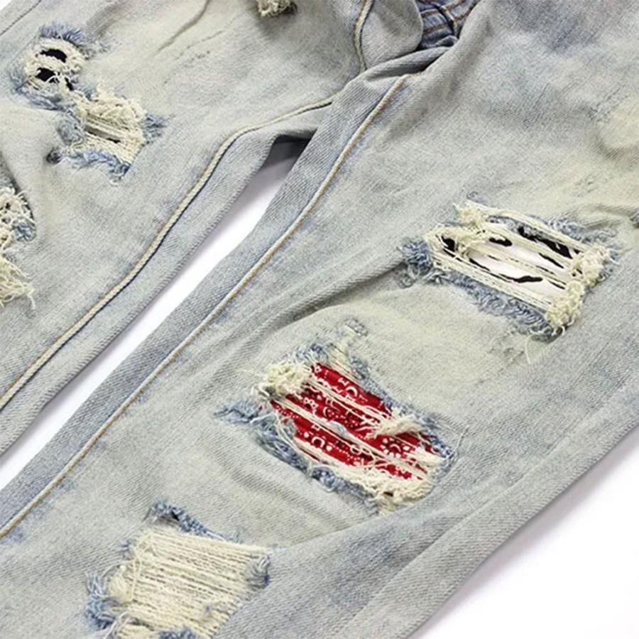 mnml（ミニマル） X214 Stretch Denim Blue 20ML-SP857D デニムパンツ