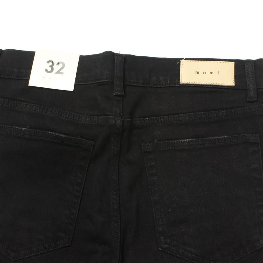 mnml（ミニマル） X201 Rhinestone Skinny Denim 25ML-SP837D デニム