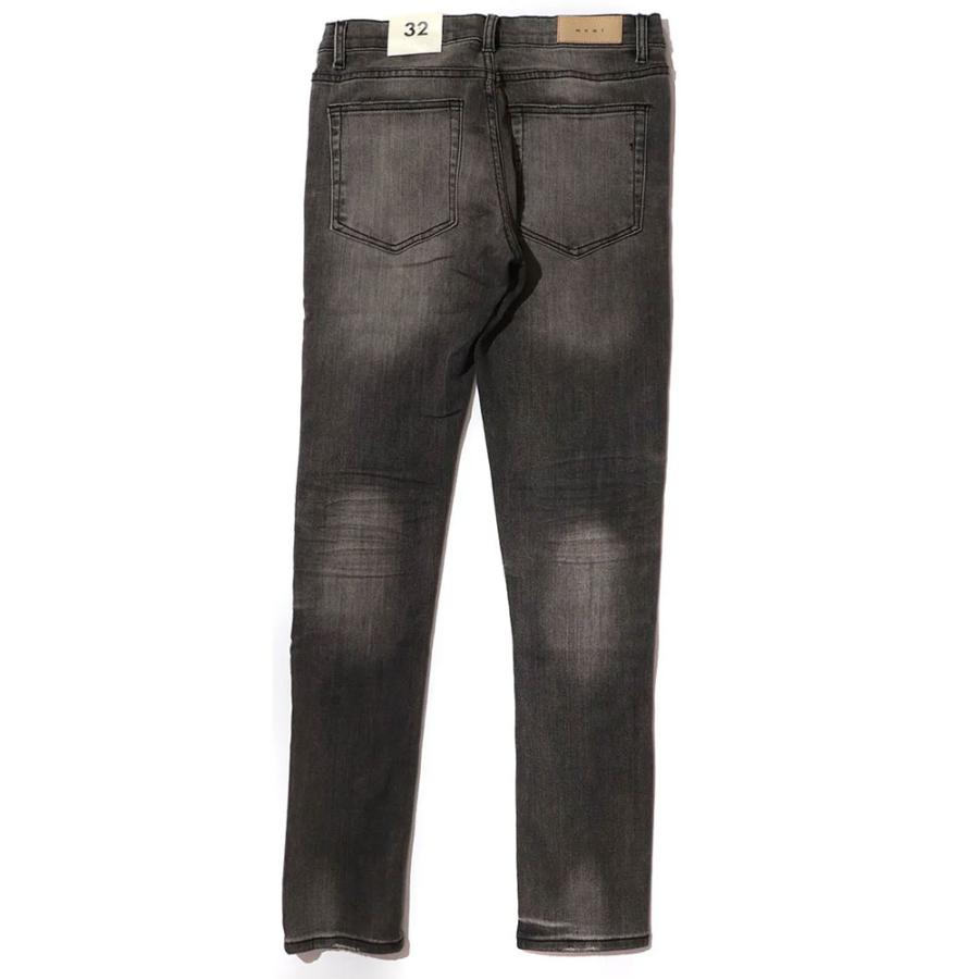 mnml（ミニマル） X145 Stretch Denim Grey 19ML-AW588D デニムパンツ