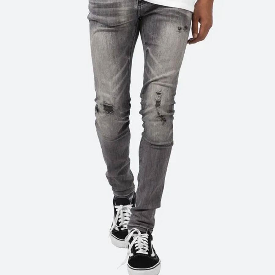 mnml（ミニマル） X145 Stretch Denim Grey 19ML-AW588D デニムパンツ