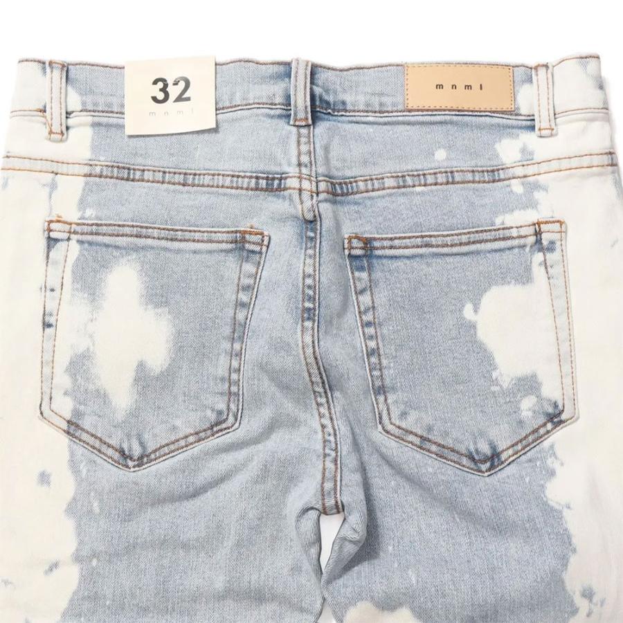 mnml（ミニマル） X409 Rhinestone Skinny Denim 25ML-SP332D デニム