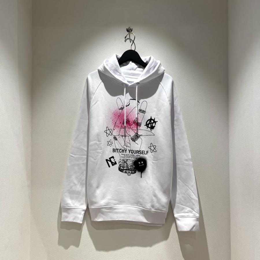 NO COMMENT PARIS ノーコメントパリ プルオーバーフーディー HOOD 