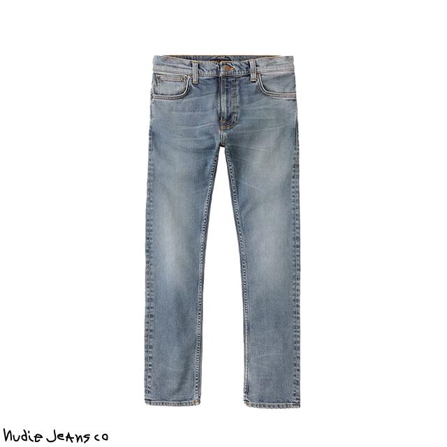 NUDIE JEANS/nudiejeans ヌーディージーンズ DENIM PANTS デニムパンツ Thin Finn 113607030 53161-1164 BLUE MEADOW N178 アメカジ｜battleline-web