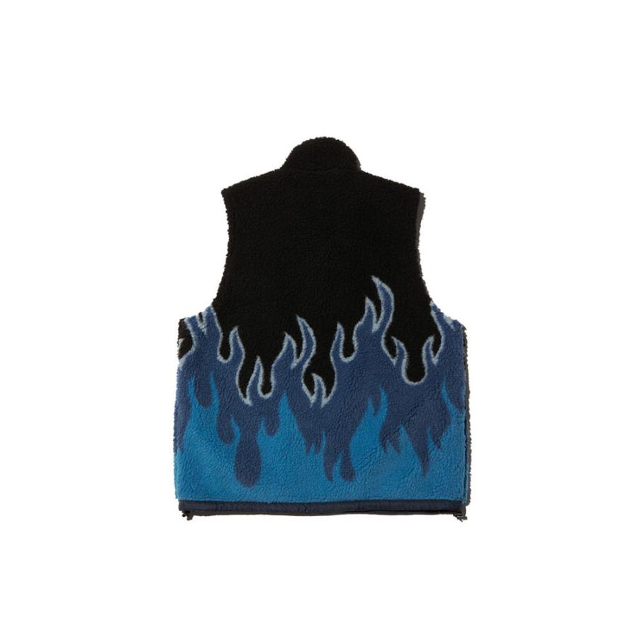 RADIALL ラディアル Flames RAD-23AW-JK005 ジップアップベスト RADIALL ラディアル Flames RAD-23AW-JK005 ジップアップベスト