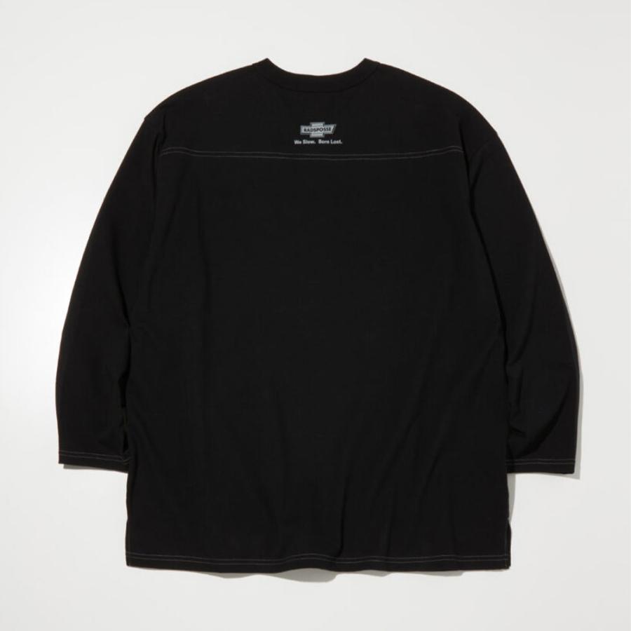 RADIALL（ラディアル） Hood City FOOTBALL T-SHIRT CROPPED SLEEVE