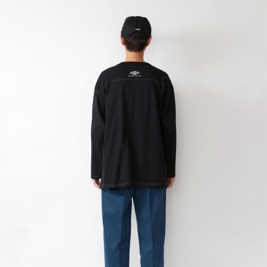 RADIALL（ラディアル） Hood City FOOTBALL T-SHIRT CROPPED SLEEVE