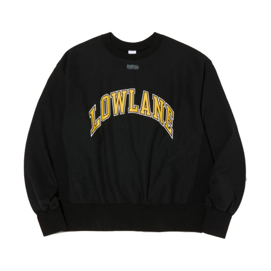RADIALL ラディアル Lowlane CREW NECK SWEATSHIRT L/S RAD-24AW