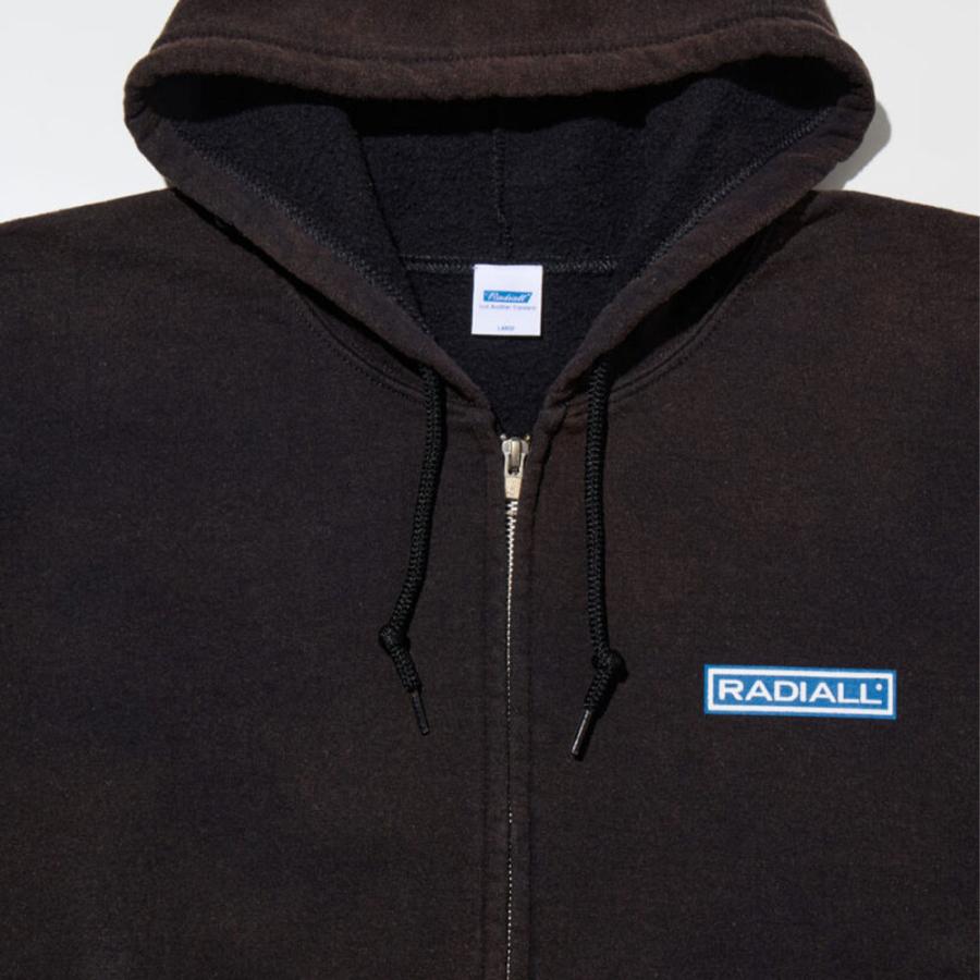 RADIALL（ラディアル） Wheels ZIP UP HOODIE RAD-25MW-CUT002 ジップ 