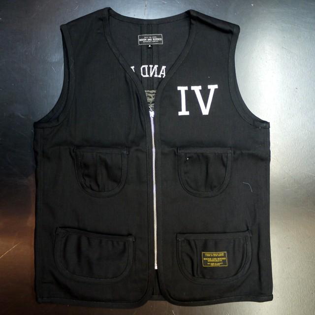 ROUGH and RUGGED AND ラフアンドラゲッド ベスト GOSOLINE VEST RR15 