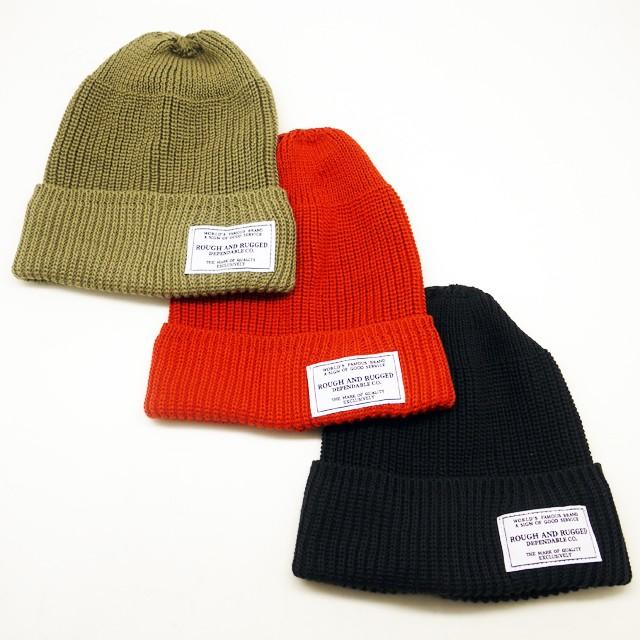 Rough And Rugged ラフアンドラゲッド ニットキャップ ニット帽 Bright Rr17 1 C01 西海岸 バイカー サーフィン ストリート系 ファッション おしゃれ オシャレ Rough 302 Battleline 通販 Yahoo ショッピング
