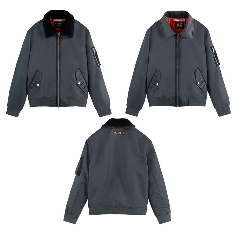 SCOTCH＆SODA SCOTCH & SODA スコッチアンドソーダ Bomber jacket with 