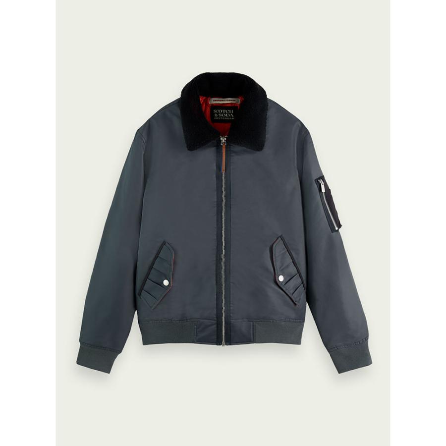SCOTCH＆SODA SCOTCH & SODA スコッチアンドソーダ Bomber jacket with 
