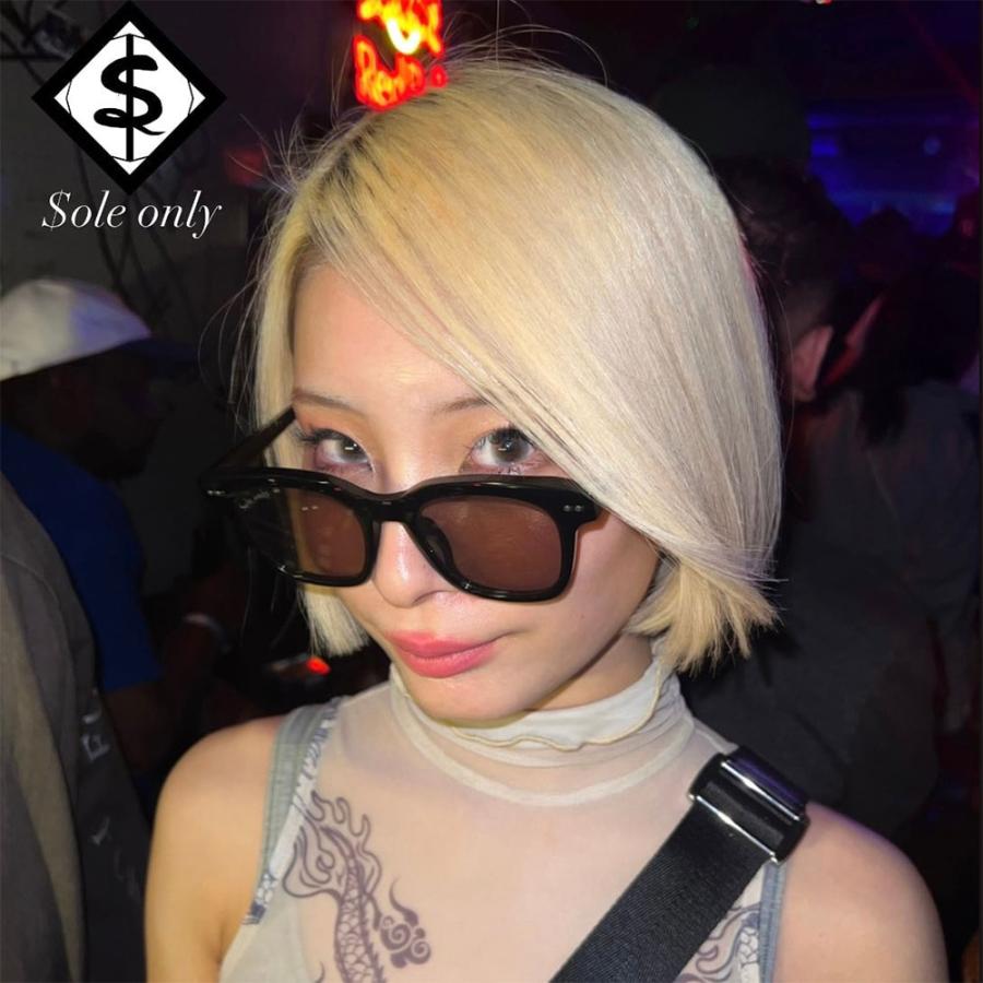 様々なラッパーが着用‼️Sole only サングラス ole only ソールオンリー カラーレンズ サングラス No.104