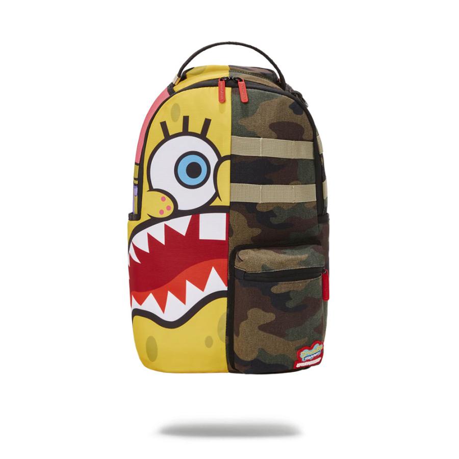 SPRAY GROUND スプレーグラウンド SPONGEBOB SPLIT (DLXR) B3505 バッグ リュック BAG メンズ レディース ブランド ストリート ストリート系 人気 デザイン｜battleline-web｜02