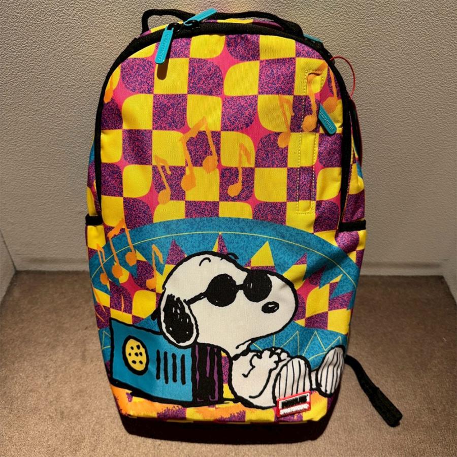 Spray ground スプレイグラウンド 新品スヌーピーコラボ バックパック SPRAY GROUND スプレーグラウンド SNOOPY SHARK MOUTH CHILL BACKPACK