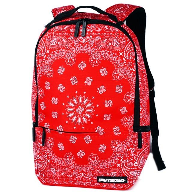 SPRAYGROUND spray ground スプレーグラウンド BACKPACK レッドバンダナバックパック RED BANDANA