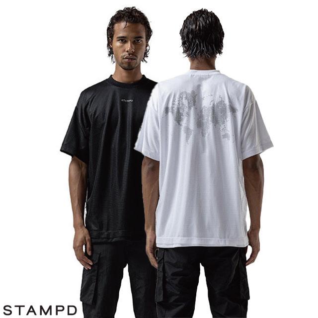 Stampd スタンプド Ss Tee Shirt Tops レイヤード メッシュ Layered Mesh Tee S M2486ft Street ストリート ロスエンジェルス おしゃれ かっこいい モテる Stampd 33 Battleline 通販 Yahoo ショッピング