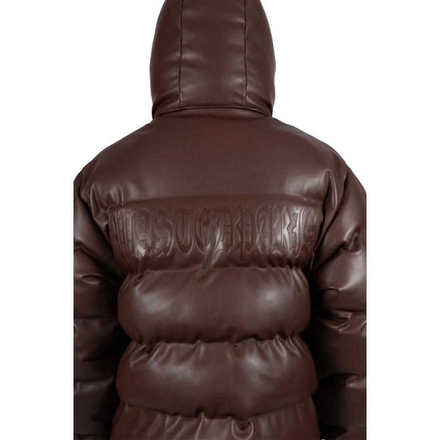 WASTED PARIS ウェイステッドパリス Puffer Hood Faux Leather ダウン
