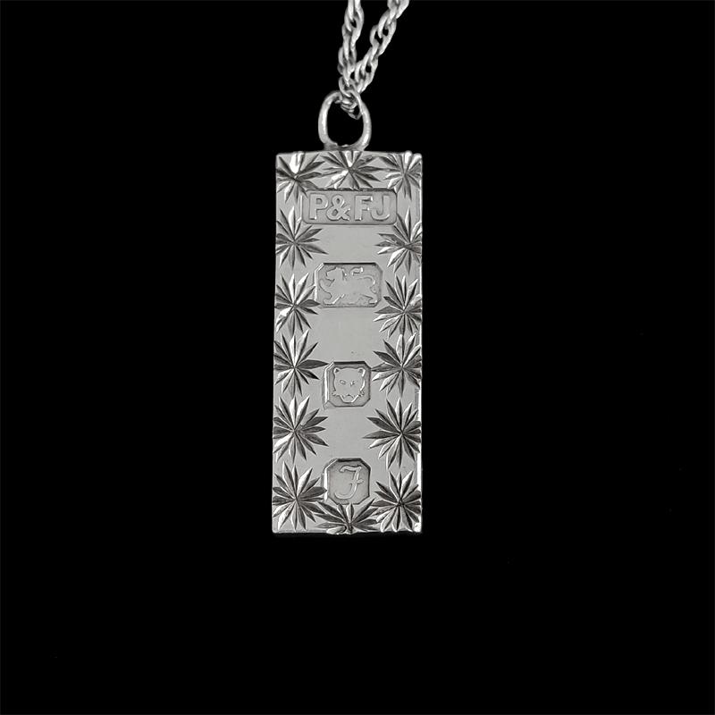 イギリスヴィンテージ ロンドン スターリングシルバー インゴット