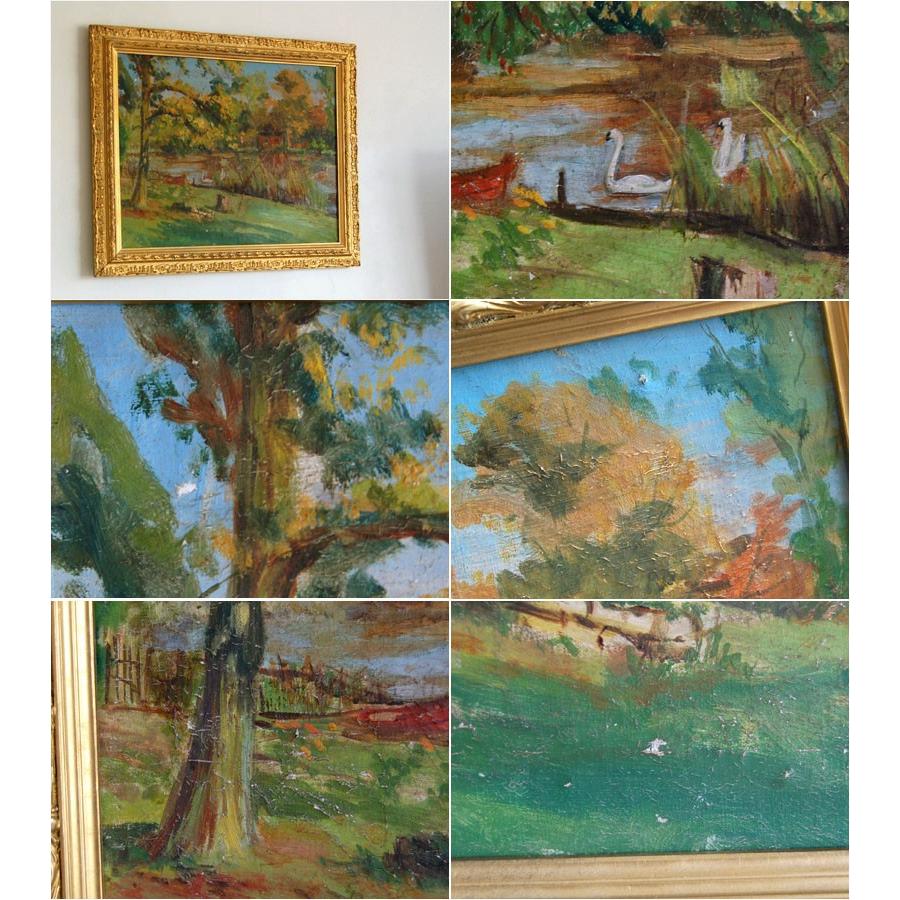 英国風景の油絵 風景画 イギリスアンティーク : BAU ANTIQUES 英国風景の油絵 風景画 イギリスアンティーク : BAU ANTIQUES