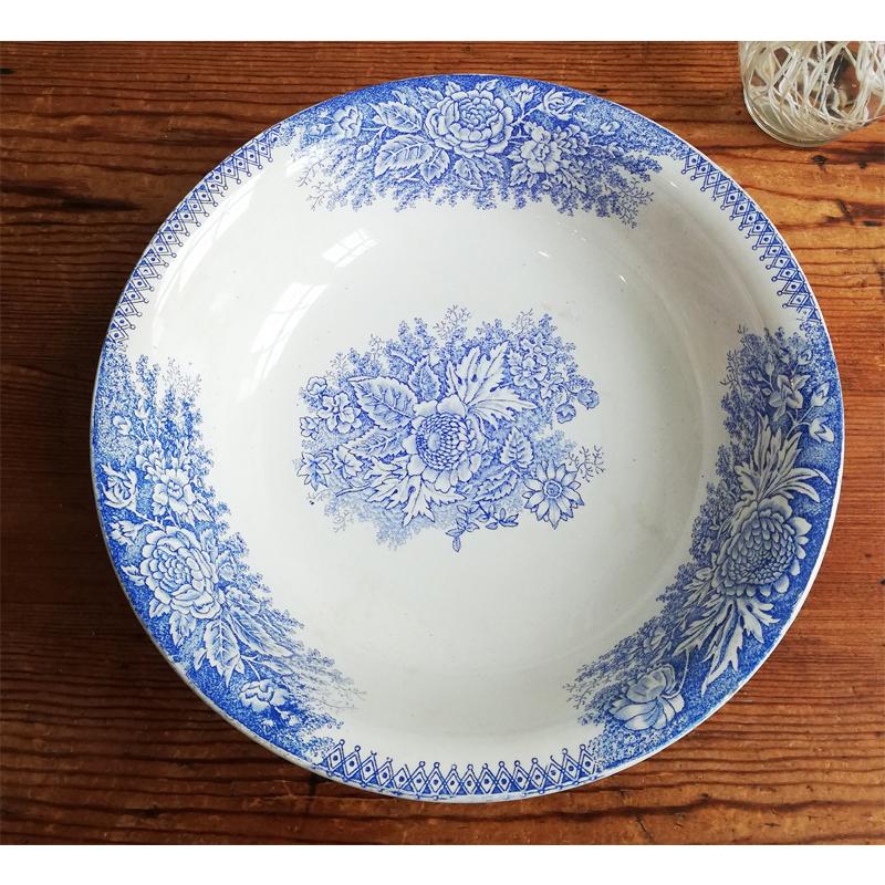 超美品JARDINIERE　ボウル　サンタマン　 フランスアンティーク St.Amand サンタマン JARDINIERE ジャグとボウル フランスアンティーク